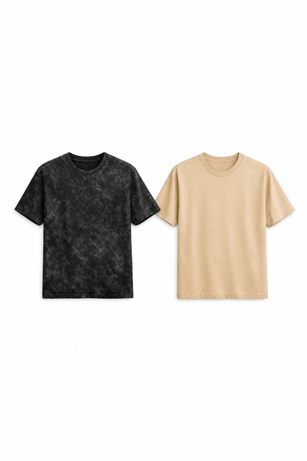 Black Acid Tee + Skin Tee Bundle