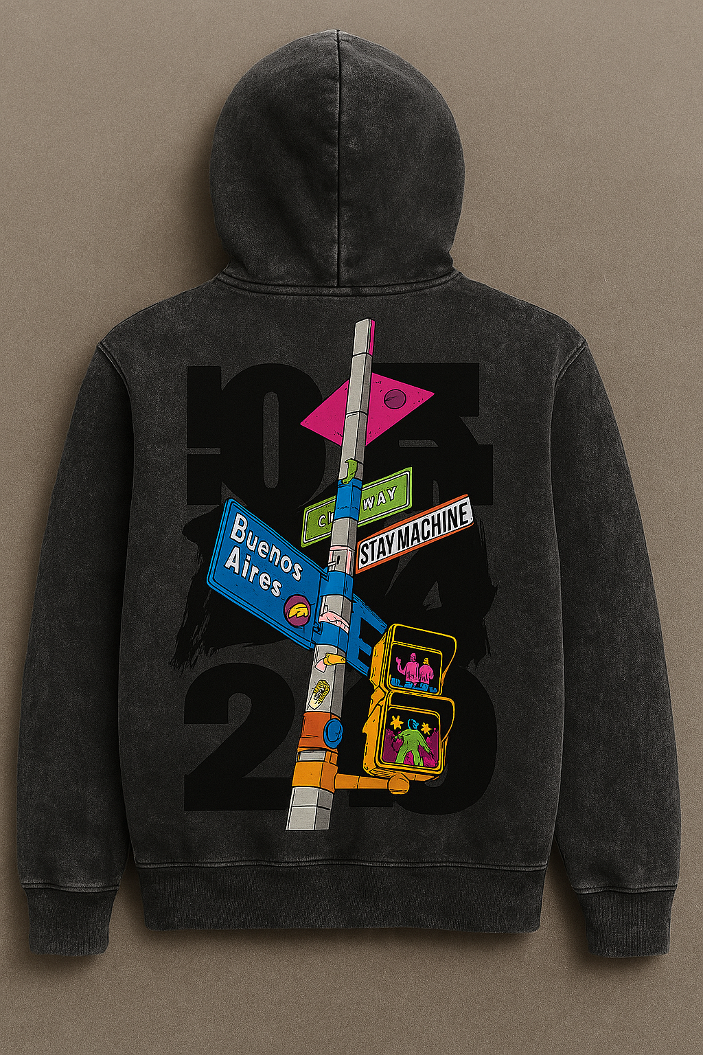 Custom Made Street Sign Hoodie