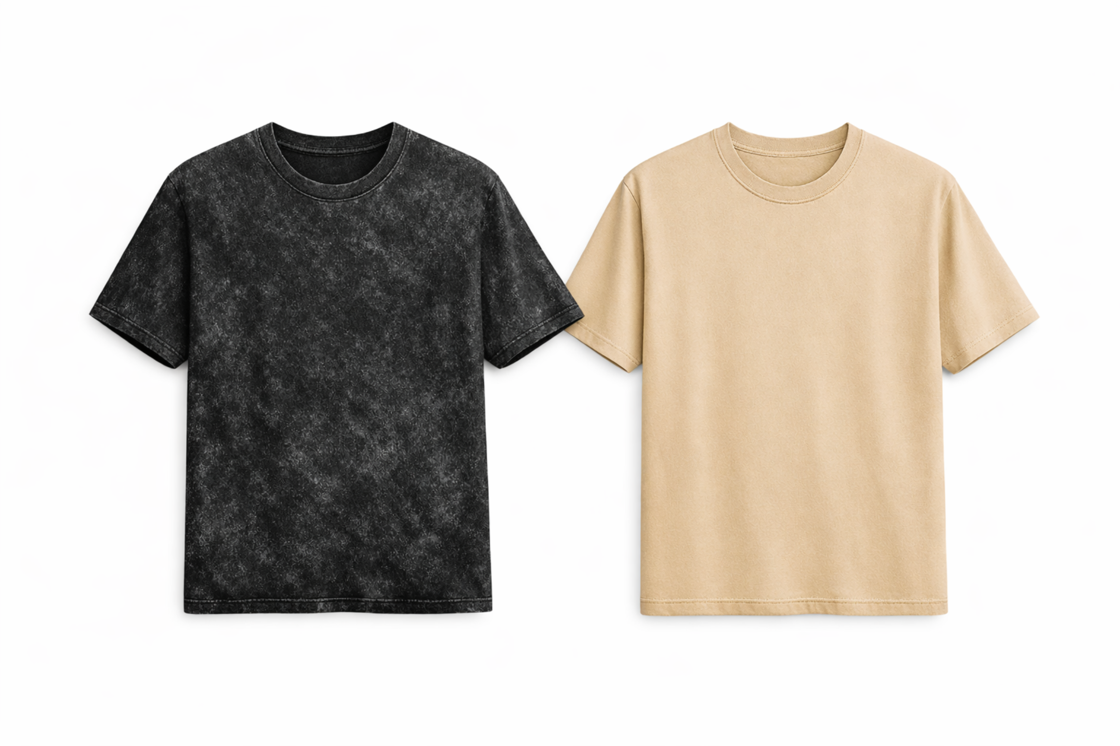 Black Acid Tee + Skin Tee Bundle