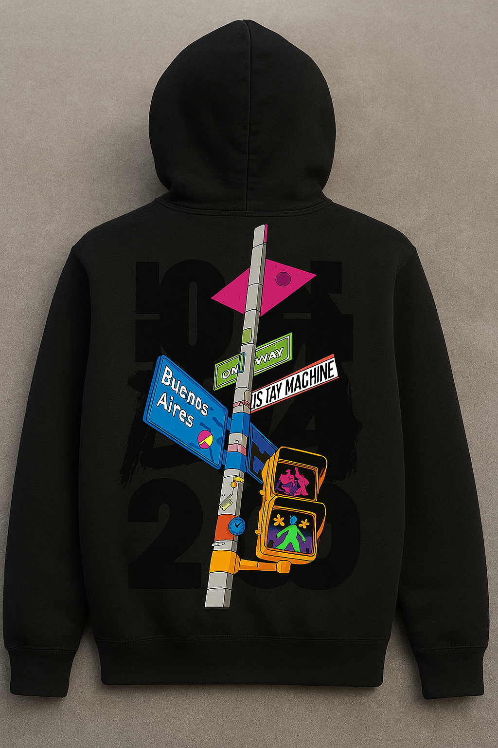 Custom Made Street Sign Hoodie